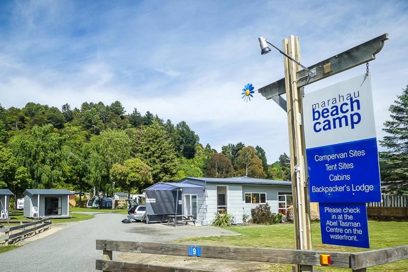 Marahau Beach Camp Екстериор снимка